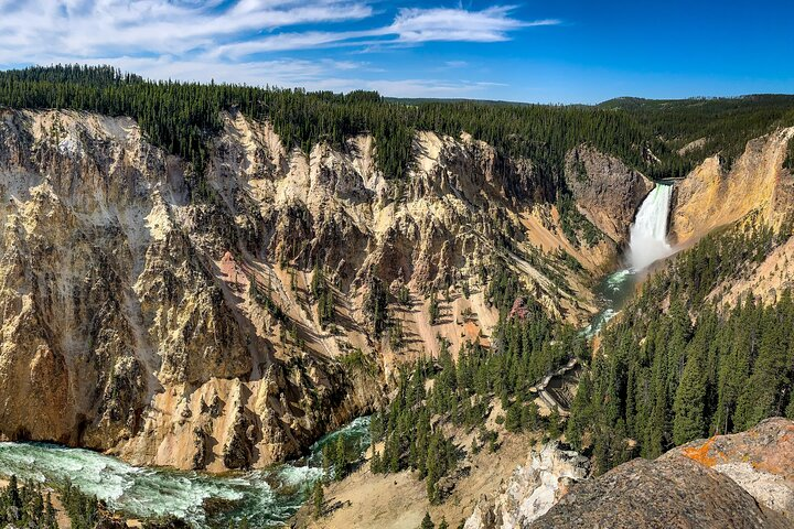 Grand Canyon of the Yellowstone and the Lower Falls